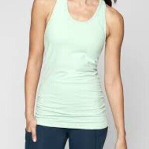 Athleta Mint Green Speedlight Seamless Racerback Seamless Tank Top Size XL